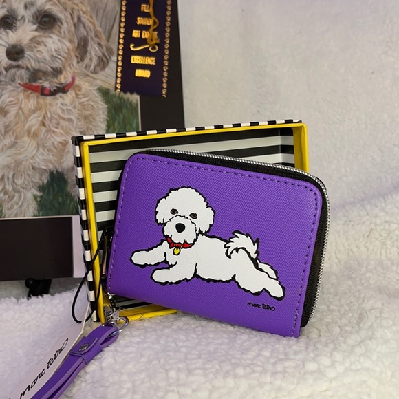 MARC TETRO Bichon Wallet | Purple - Picture 3 of 7